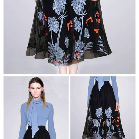 Designer Fashion Skirt Suit and Tops - Picture 6 of 7